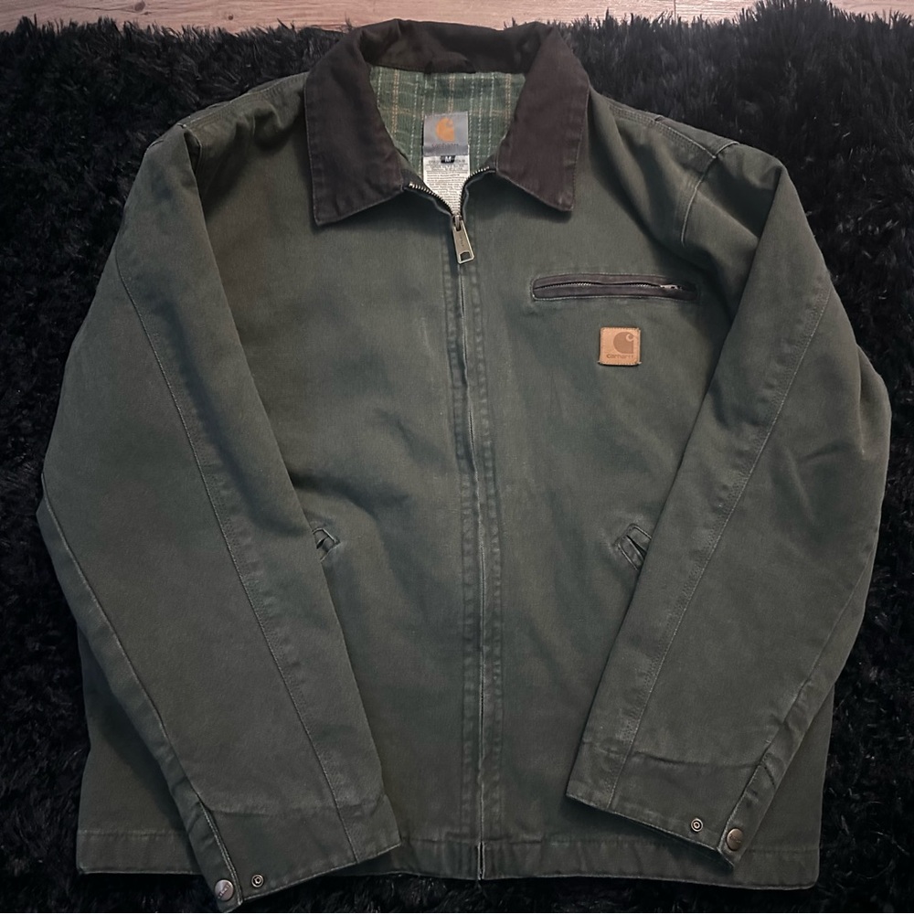 Carhartt Men's Moss Green Detroit Jacket